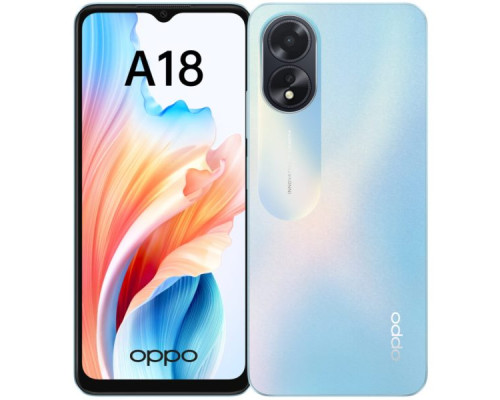 OPPO A18 4/128GB голубой EAC