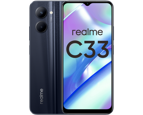 Realme C33 4/128Gb черный