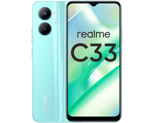 Realme C33 4/128Gb голубой