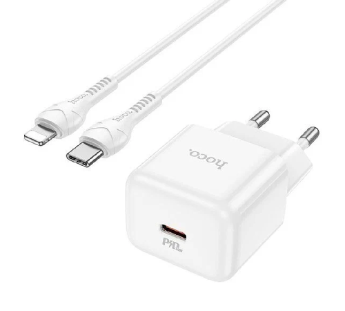 Сетевой блок Hoco N32 Type-C 30W белый Сетевой блок Hoco N32 Type-C 30W белый