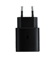 Сетевое зарядное устройство Samsung Type-C 25W PD (EP-TA800NBEGEU) черное (EAC)