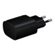 Сетевое зарядное устройство Samsung Type-C 25W PD (EP-TA800NBEGEU) черное (EAC)