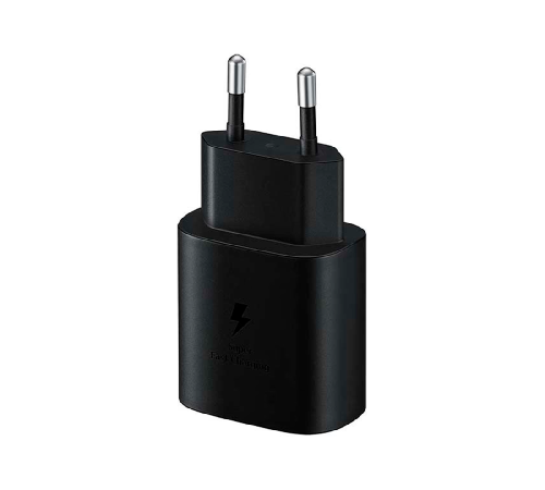 Сетевое зарядное устройство Samsung (EP-T2510NWEGWW) USB-C 25W черное EAC Сетевое зарядное устройство Samsung (EP-T2510NWEGWW) USB-C 25W черное EAC