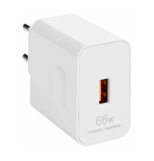 Сетевое зарядное устройство Huawei 66W с кабелем белое