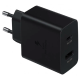 Сетевое зарядное устройство Samsung EP-TA220 35W 2-port USB/Type-c черный