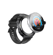 Умные часы HOCO, Y14, bluetooth 5.0, водонепрониаемые,черный цвет ㅤ