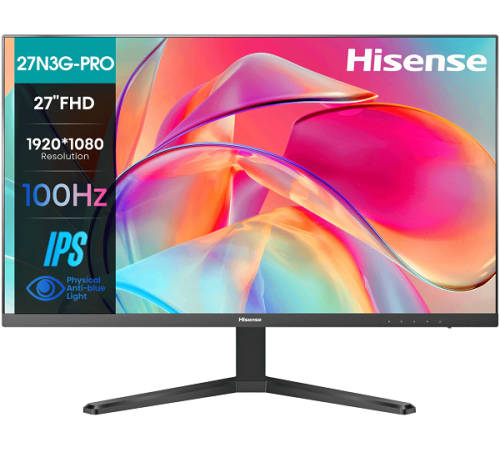 Монитор Hisense 27 27N3G-PRO черный EAC