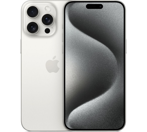 Apple iPhone 15 Pro Max 256GB nano SIM + eSim titanium white (титановый белый) новый, не актив, без комплекта Apple iPhone 15 Pro Max 256GB nano SIM + eSim titanium white (титановый белый) новый, не актив, без комплекта