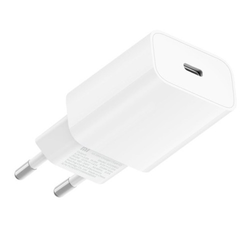 Устройство зарядное сетевое Mi 20W charger (Type-C) AD201EU (BHR4927GL) Белый Устройство зарядное сетевое Mi 20W charger (Type-C) AD201EU (BHR4927GL) Белый