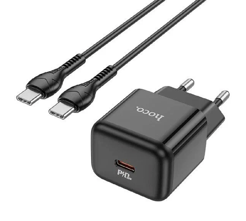 Сетевой блок Hoco N32 Type-C 30W черный Сетевой блок Hoco N32 Type-C 30W черный