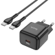Сетевой блок Hoco N32 Type-C 30W черный