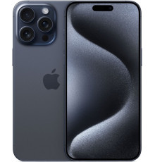 Apple iPhone 15 Pro Max 512GB nano SIM + eSim titanium blue (титановый синий) новый, не актив, без комплекта