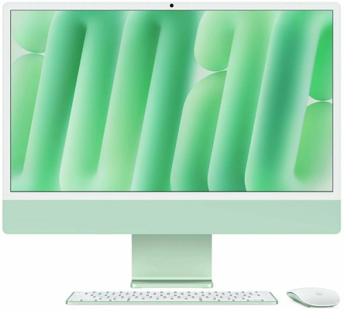 Моноблок Apple iMac 24 Retina 4,5K (M4 8C CPU, 8C GPU, 2024), 16 ГБ, 256 ГБ SSD, зеленый (MWUE3) Моноблок Apple iMac 24 Retina 4,5K (M4 8C CPU, 8C GPU, 2024), 16 ГБ, 256 ГБ SSD, зеленый (MWUE3)