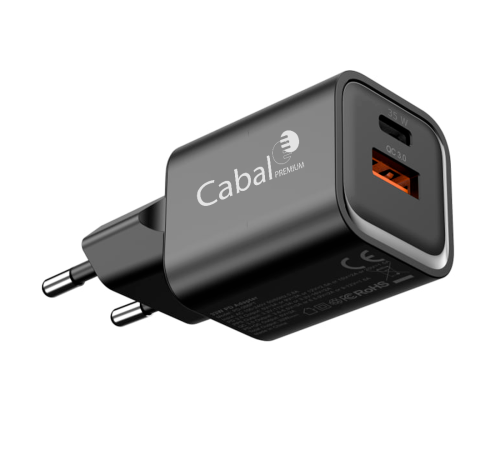 Сетевой блок Cabal Premium CP-TCH-351 35W GaN series черный Сетевой блок Cabal Premium CP-TCH-351 35W GaN series черный