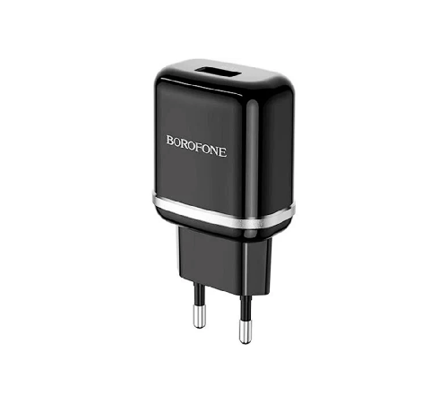 Сетевой блок BOROFONE BA36A 1xUSB 3A 18W черный Сетевой блок BOROFONE BA36A 1xUSB 3A 18W черный