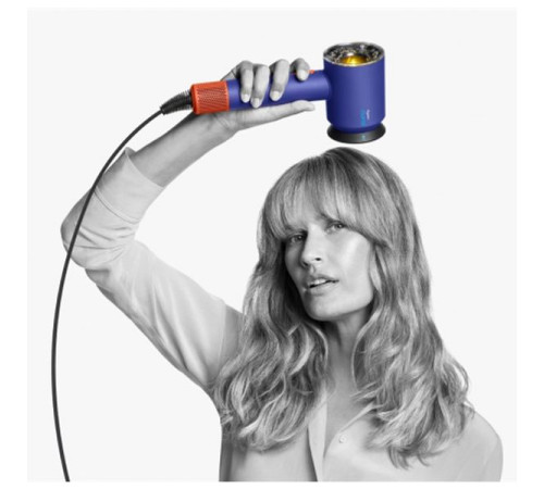 Фен Dyson Supersonic HD16 Nural vinca blue/topaz orange (сине-оранжевый)