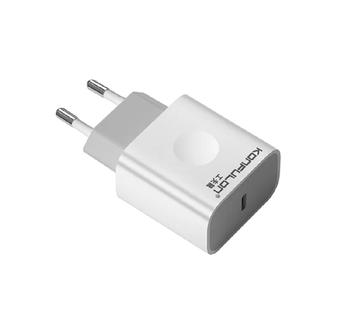 Сетевое зарядное устройство Konfulon C69D Type-C 20W белое