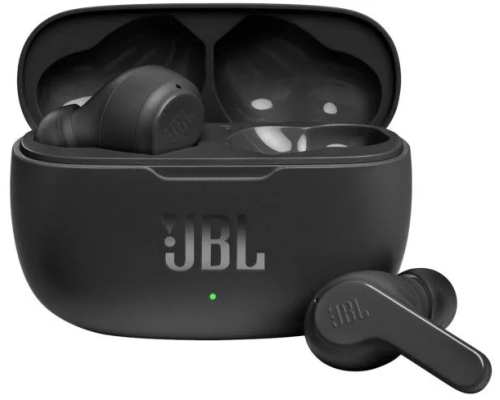 Беспроводные наушники JBL Wave 200 черные