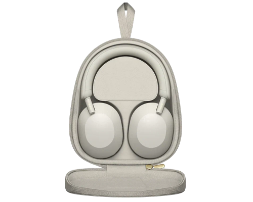 Беспроводные наушники Sony WH-1000XM5 silver