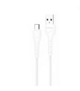 Кабель Earldom USB/Lighting 1m белый