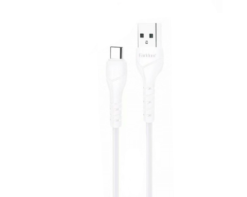 Кабель Earldom USB/Lighting 1m белый